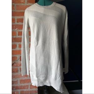 Silver “striped” sweater